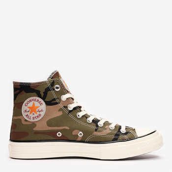 Чоловічі кеди високі Converse Carhartt WIP Chuck 70 Hi 169221C 43 28 см Камуфляж (194432693326)