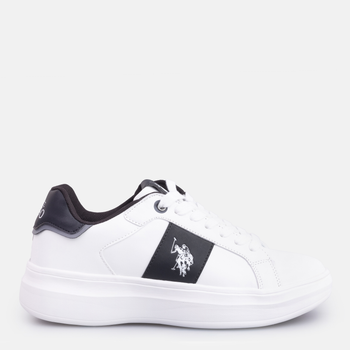 Tenisówki męskie do kostki U.S. Polo Assn Sneaker JEWEL008MBY2 45 Białe (8055197302781)