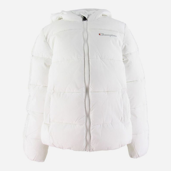 Куртка зимова коротка жіноча Champion 404023-WW001 M Біла (8053305320245)