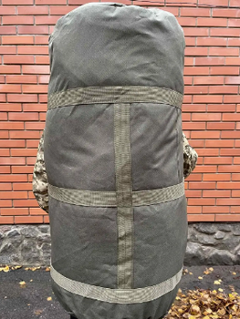 Сумка рюкзак баул тактичний баул, ЗСУ, баул армійська олива/піксель 120 літрів