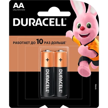 Батарейки Durasell LR06/AA mn1500 2шт