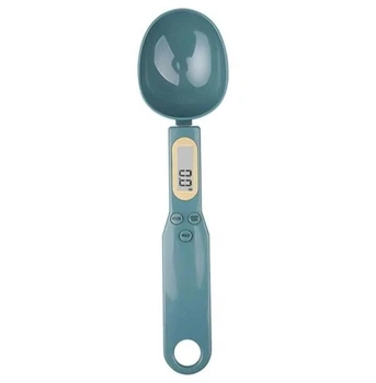 Електронна мірна ложка для зважування Digital Spoon Scale зелена