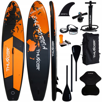 Надувна дошка SUP THUNDER Earth 365 см з веслом