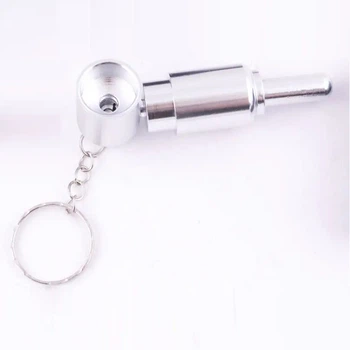 Трубка курительная металлическая HL-225 Silver (15652)