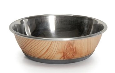 Миска для собак Camon Selecta Cubicprinting Bowl Металева 350 мл (8019808175676)