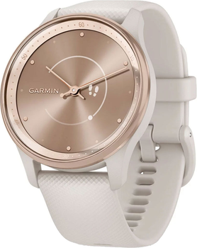 Smartwatch Garmin Vivomove Trend White Cream (010-02665-01)