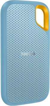 SSD диск SanDisk Extreme Portable SSD 1050МБ/с 2ТБ Світло-блакитний (0619659205058)