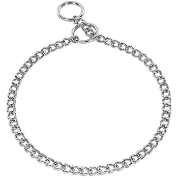 Sprenger Collar Round Narrow Link спренгер ошейник для собак, короткое круглое звено 3мм, хромированная сталь (SP51012_055_02)