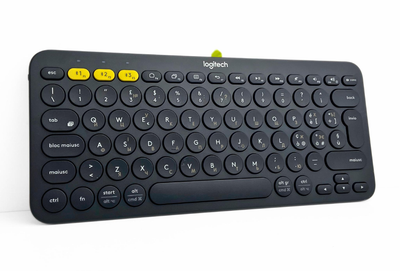 Клавіатура Logitech K380 Wireless, Grey, Refurbished