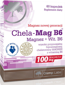 Хелатный Магний В6 Olimp Chela-Mag B6 60 капс
