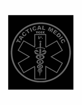 Шеврон патч " Tactical medic tccc " на липучці велкро