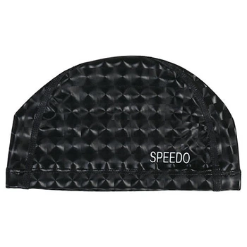 Шапочка для бассейна тканевая черная 3D Speedo SDP01