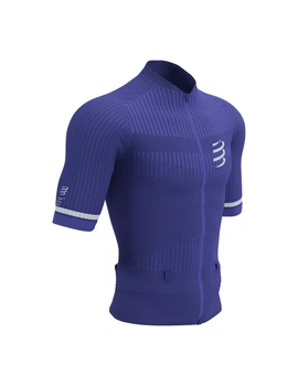 Чоловіча компресійна футболка Compressport Trail Postural SS Top M, Dazz Blue, M