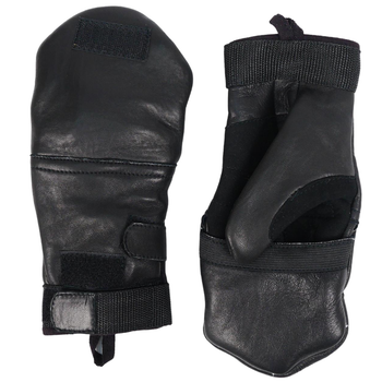 Тактические черные зимние перчатки S