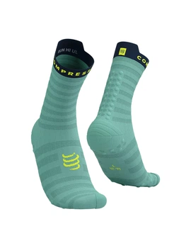 Высокотехнологические беговые безшовные носки Compressport Pro Racing Socks V4.0 Ultralight Run High, T1 (35-38)