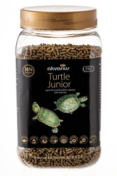 Корм Акваріус Turtle Junior меню для молоді прісноводних черепах, міні-палички, 200г