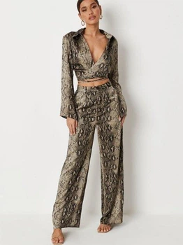 Брюки Missguided R9348117 32 хакі