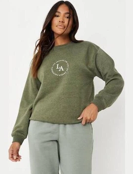 Світшот Missguided TJF29955 32 хакі