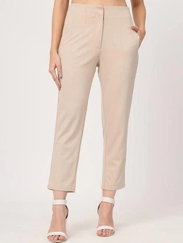Брюки Missguided R9347188 32 бежевий