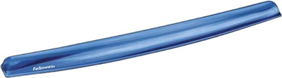 Подставка под запястья для клавиатуры Fellowes желе Blue (9113709)