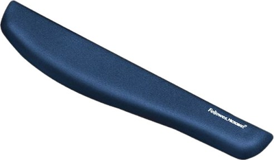 Подставка под запястья для клавиатуры Fellowes желе с защитой microban Blue (9287402)