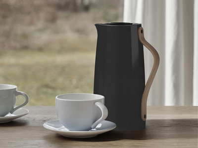 Термокувшин для кави Stelton Emma чорний 1.2 л (Stelton X-200-2)