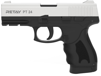 Пистолет стартовый Retay PT24 chrome