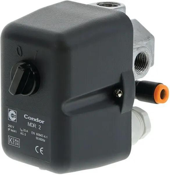 Пресостат Condor MDR2 230-240 V, 3/8