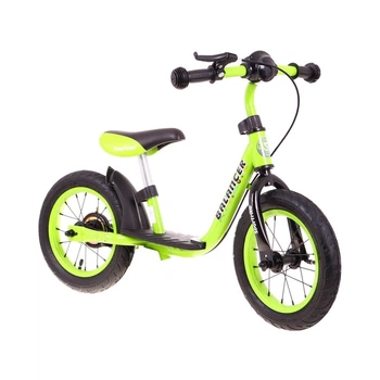 Біговел з надувними шинами SporTrike Balancer, зелений