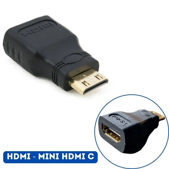 Адаптер HDMI - Mini HDMI C, мама-папа, переходник