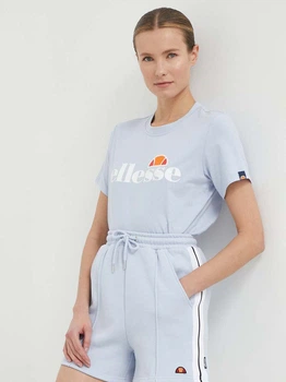 Футболка хлопковая женская Ellesse Albany T-Shirt SGV03237-426 10 Голубая (5063061858732)