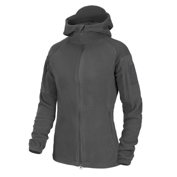 Куртка жіноча Helikon-Tex CUMULUS - Heavy Fleece, Shadow grey 2XL/Regular (BL-CBW-HF-35)