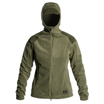 Куртка жіноча Helikon-Tex CUMULUS - Heavy Fleece, Taiga green 2XL/Regular (BL-CBW-HF-09)