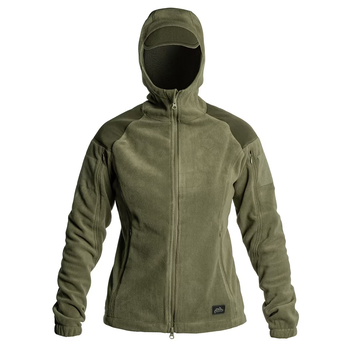 Куртка жіноча Helikon-Tex CUMULUS - Heavy Fleece, Taiga green XL/Regular (BL-CBW-HF-09)