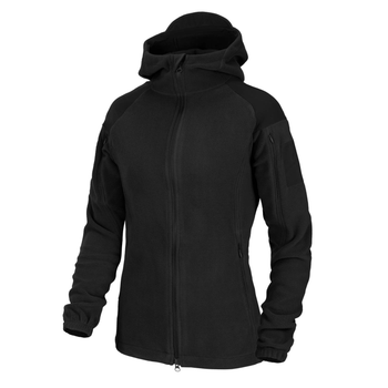 Куртка жіноча Helikon-Tex CUMULUS - Heavy Fleece, Black S/Regular (BL-CBW-HF-01)