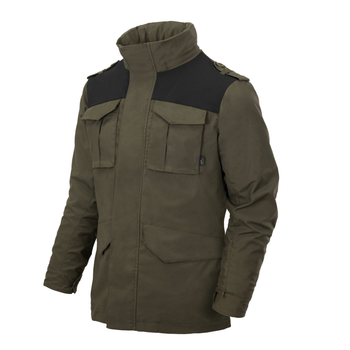 Куртка Helikon-Tex Covert M-65 Jacket®, Taiga green/Black S/Regular (KU-C65-DC-0901A)