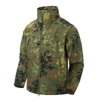 Куртка Helikon-Tex GUNFIGHTER - Shark Skin Windblocker, Flecktarn 3XL/Regular (KU-GUN-FM-23)