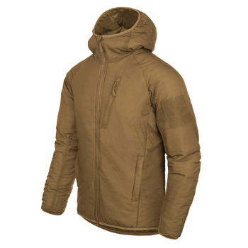 Куртка Helikon-Tex WOLFHOUND Hoodie® - Climashield® Apex 67g, Coyote 2XL/Regular (KU-WLH-NL-11)