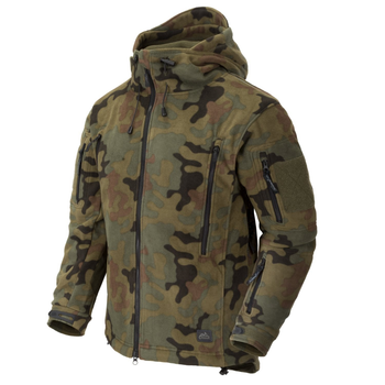 Куртка Helikon-Tex PATRIOT - Double Fleece, PL Woodland L/Regular (BL-PAT-HF-04)