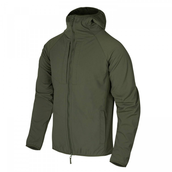 Куртка Helikon-Tex URBAN HYBRID SOFTSHELL - StormStretch, Taiga green 2XL/Regular (KU-UHS-NL-09)
