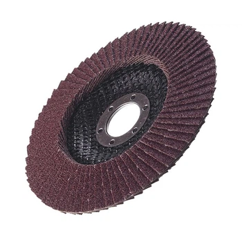 Диск пелюстковий 125х22 мм зерно K80 INTERTOOL BT-0208