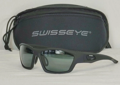 Поляризаційні балістичні окуляри Swiss Eye Tomcat Smoke