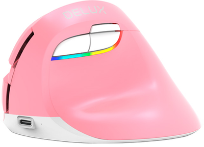 Мышь Delux M618Mini Pink