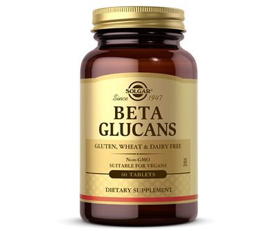 Бета глюкан Solgar (Beta Glucans) 200 мг 60 таблеток SOL00235