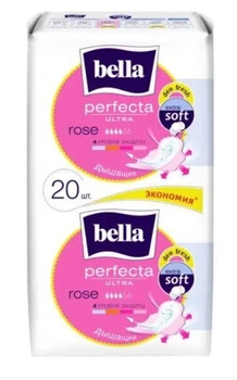 Гигиенические прокладки Bella Perfecta Ultra Rose Deo Fresh 4+ капли, 10+10 шт