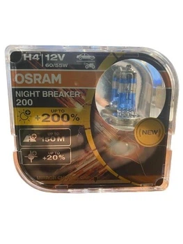 Лампа H4 Night Breaker 200+200% 64193NB200-HCB [64193NB200]