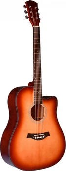 Акустическая гитара Alfabeto Solid-RT (3 Tone Sunburst) + чехол