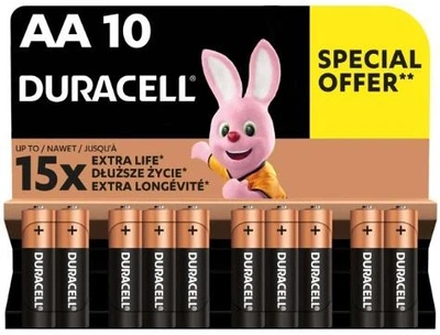 Батарейка Duracell AA (LR06) MN1500 (10шт.)
