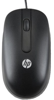 Mysz przewodowa HP Optical Scroll USB Czarna (QY777AA)