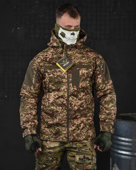 Весняна тактична куртка софтшел military plus хижак 0 S